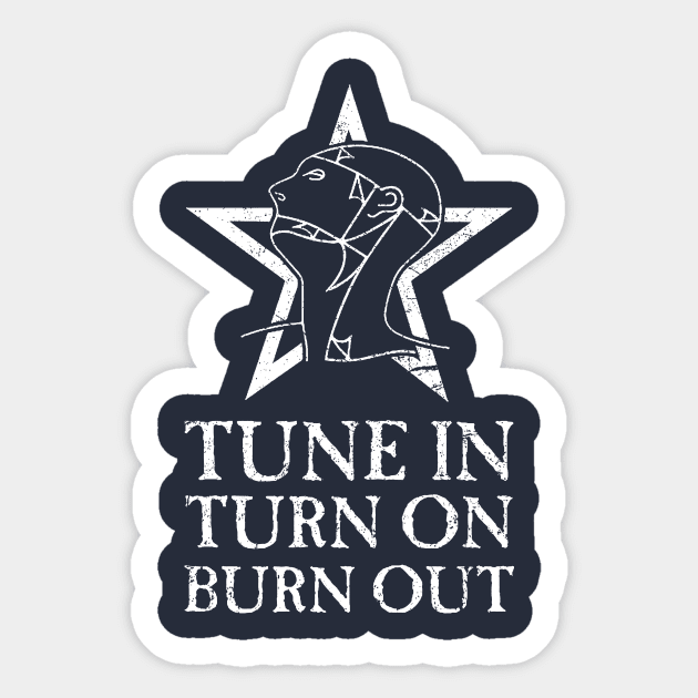 tune in Sticker by TOOTproduction